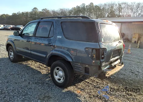 2007 Toyota Sequoia Sr5 V8 from USA, damaged, VIN 5TDZT34A27S292003